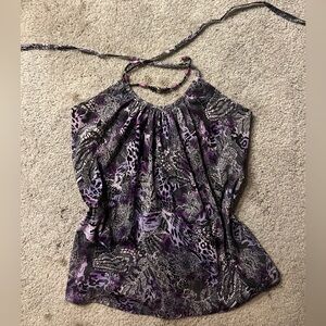 IZ Byer Halter Top Beaded